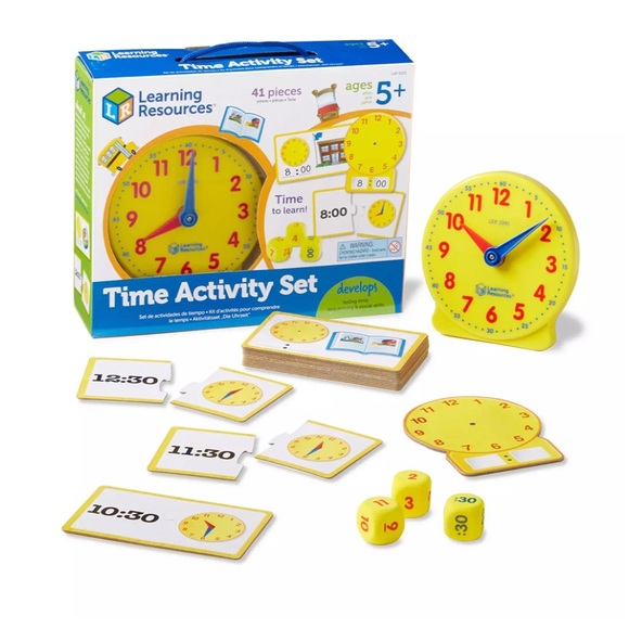 Learning Resources Time Activity Set - Picture 1 of 4